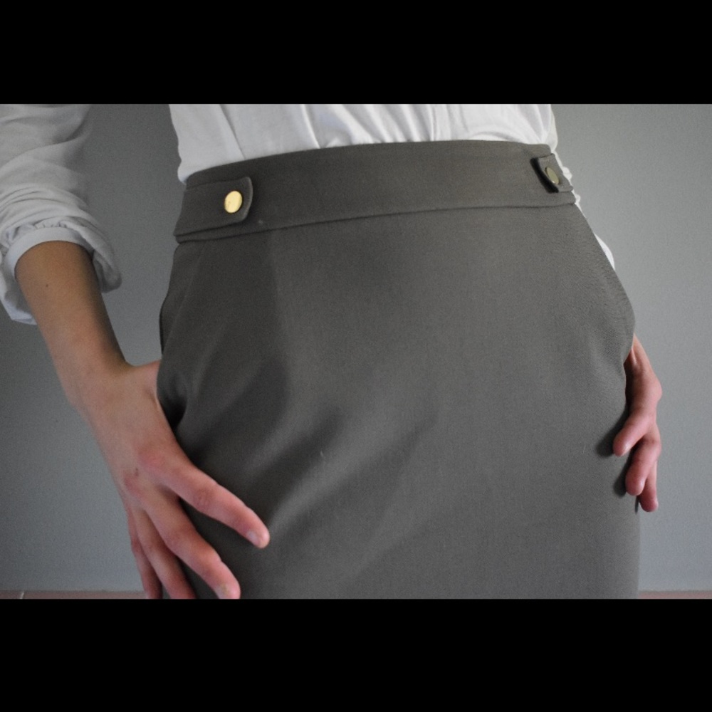 Army Green Skirt